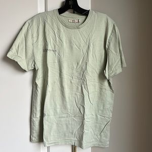 PANGAIA mint green tee